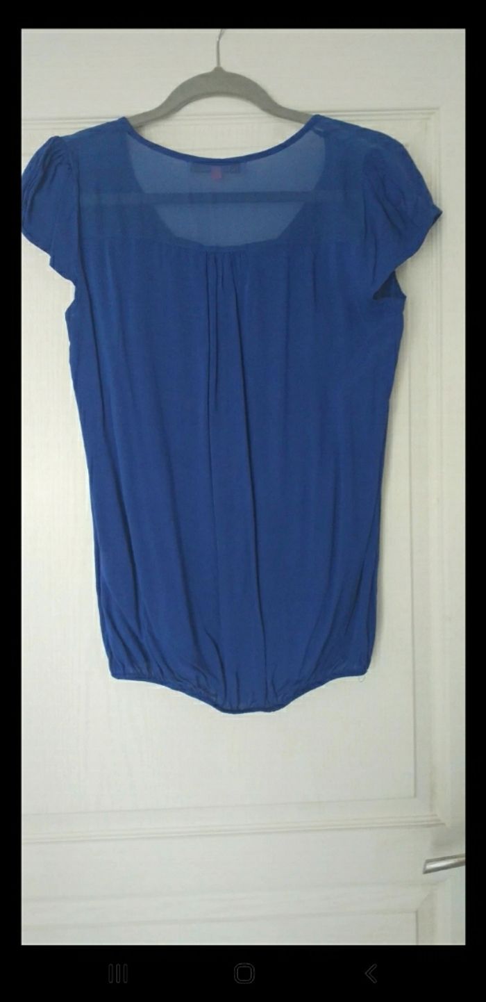 Blouse bleu - photo numéro 2