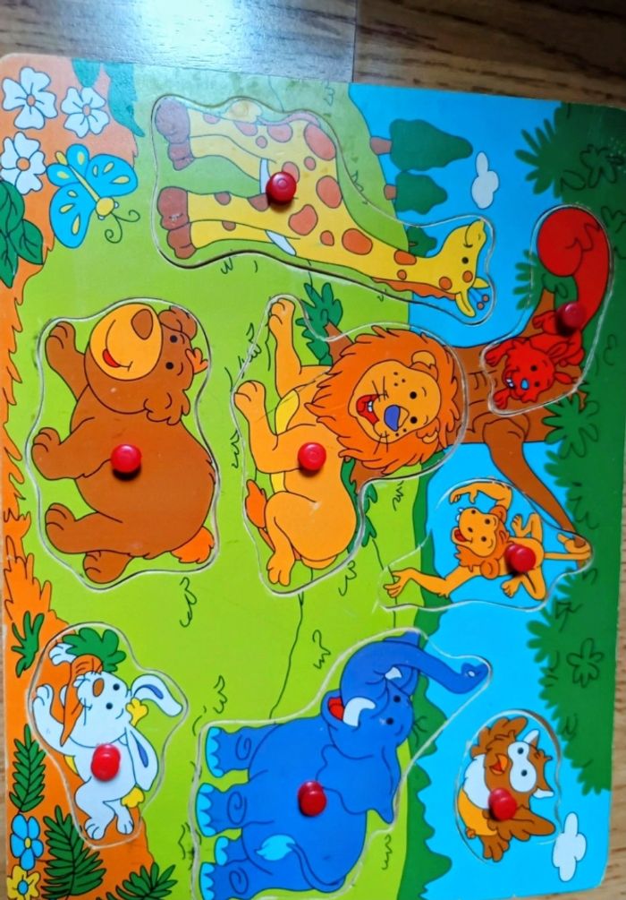 Lot 6 puzzles en bois - photo numéro 4