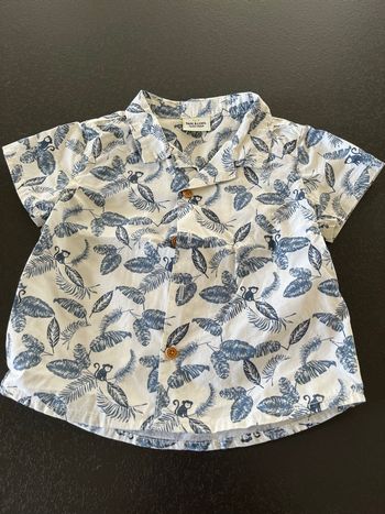 Chemise jungle tape à l’œil 12 mois