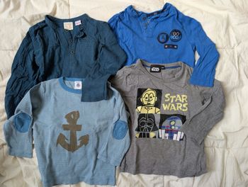 Lot T-shirts manches longues