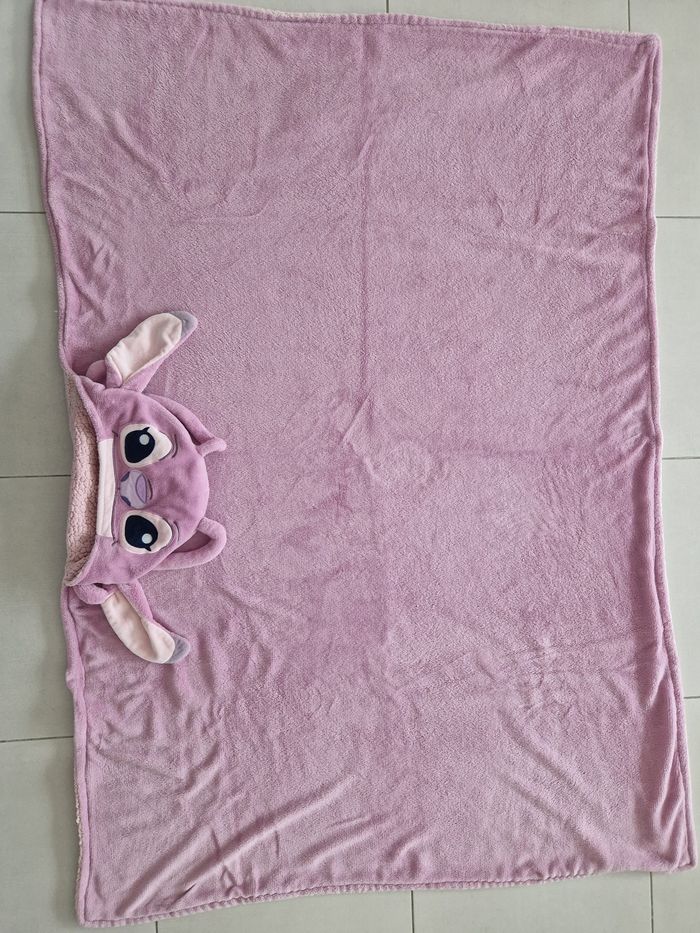 Plaid à capuche / couverture angel de Lilo et Stitch - photo numéro 3