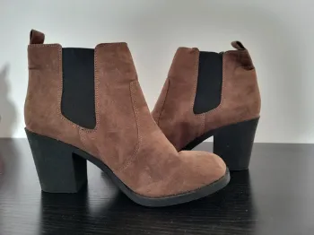 Bottines marron
