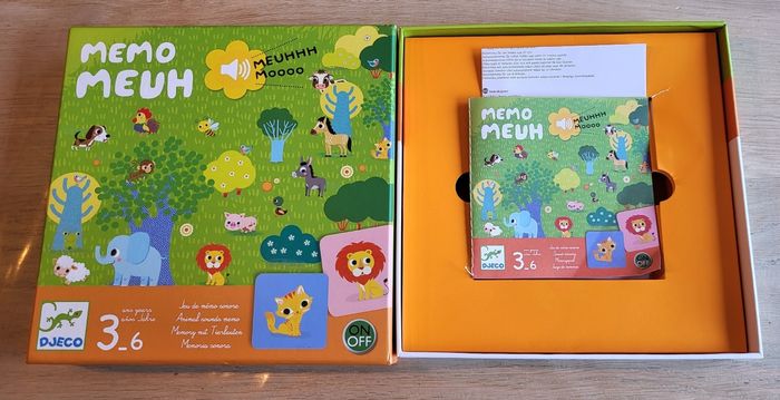 Jeu mémo sonore DJECO - photo numéro 3