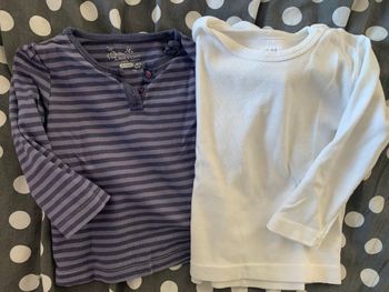 Lot de 2 tshirts 9 mois