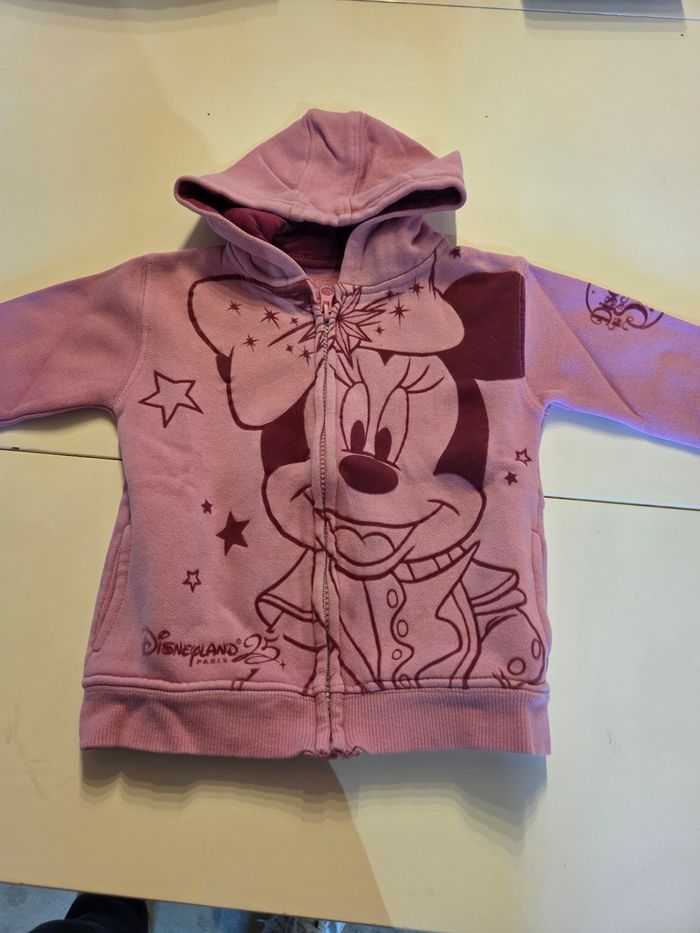 Sweat zippé fille Disney