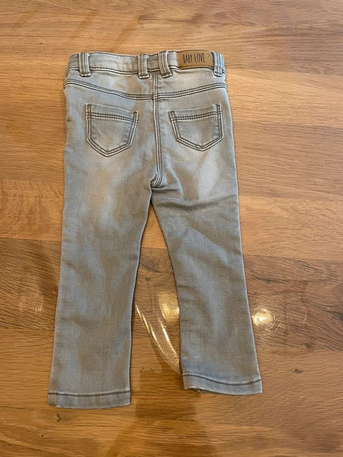 Jean gris 9 mois tape à l’œil - photo numéro 2