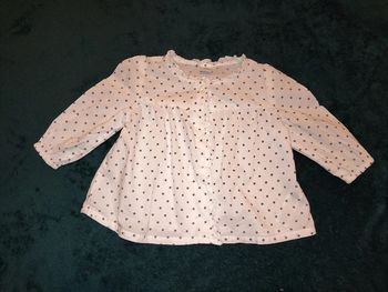 Chemisier bébé fille 9 mois