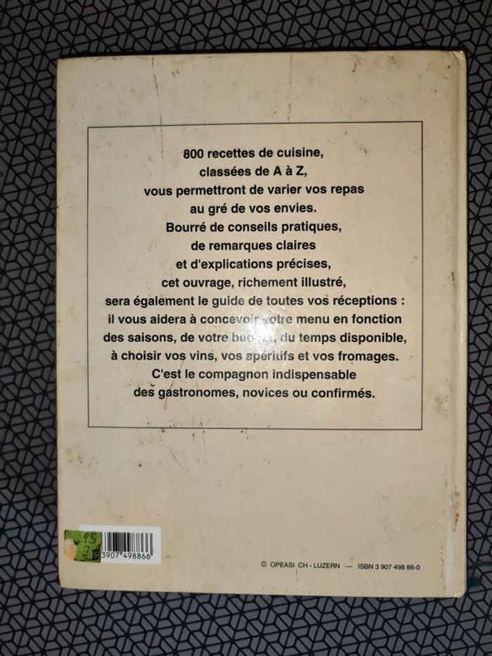 Livre ancien de cuisine - photo numéro 2
