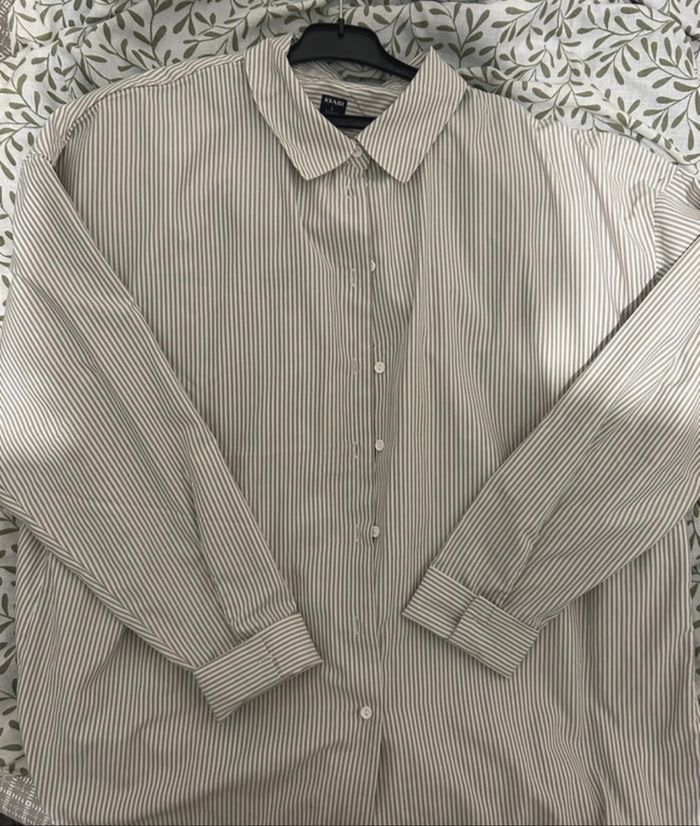 Chemise à rayures