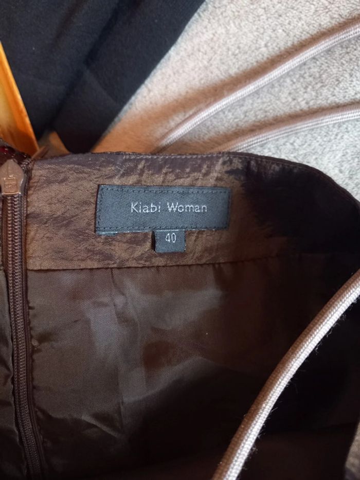 Jupe Marron Glacé Taille 40 - photo numéro 4