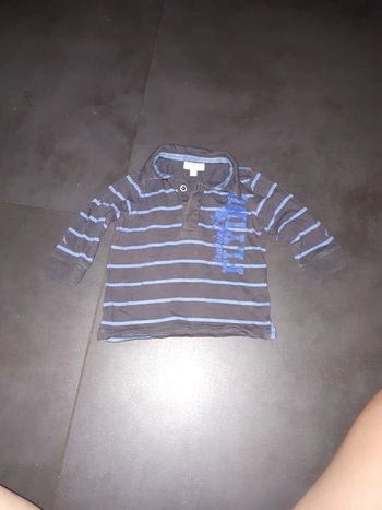 Polo manches longues Kimbaloo 12 mois
