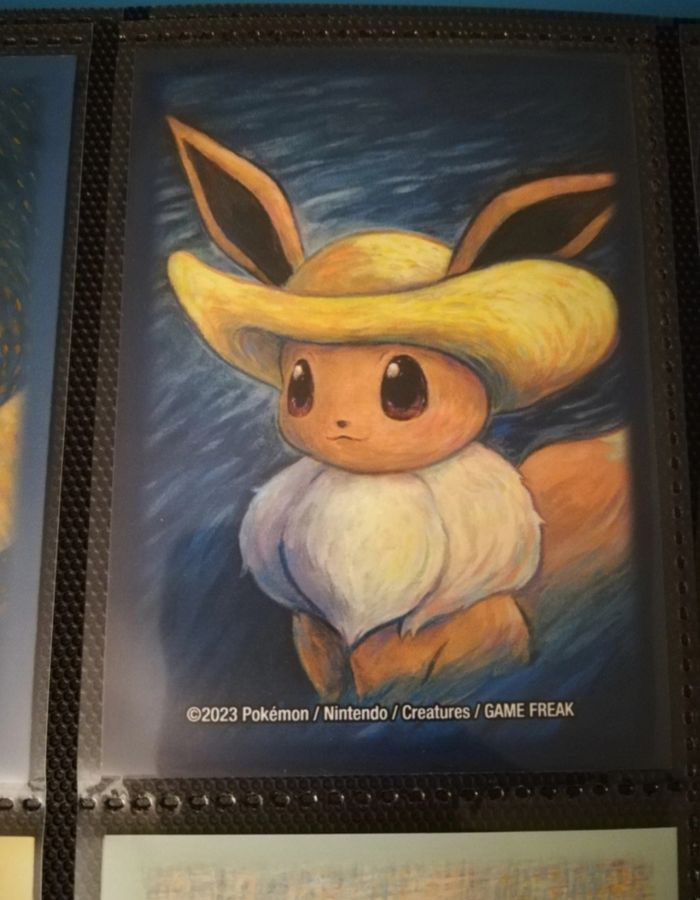 1 sleeve pokemon evoli