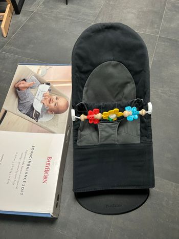 Transat Baby Bjorn + arche de jeux 