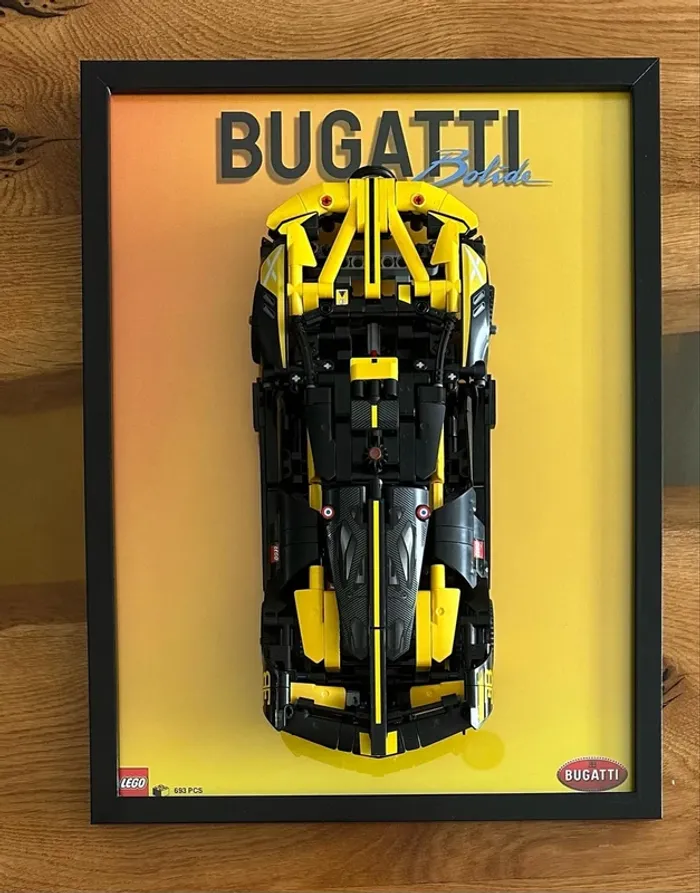 Affiche Lego Bugatti Bolide 30x40 cm (fichier numérique) - photo numéro 2