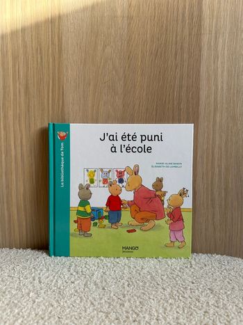 Livre j’ai été puni à l’école