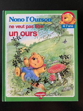 Livre Nono l’ourson ne veut pas être un ours