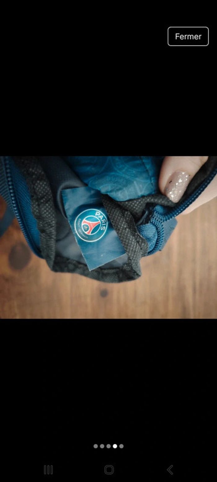 Pochette saccoche bandouliere psg - photo numéro 4