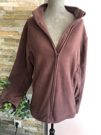 Polaire marron 40