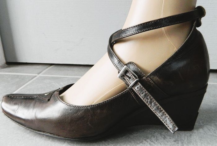 Chaussures en cuir T 39 "Myma"