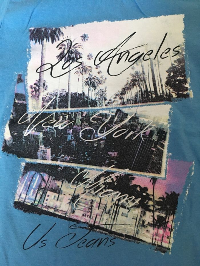 Teeshirt bleu - photo numéro 2