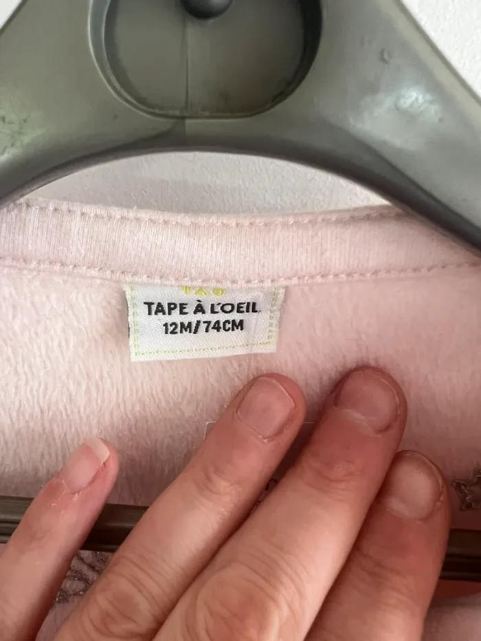 Veste rose broderie argenté tape à l’œil - photo numéro 8