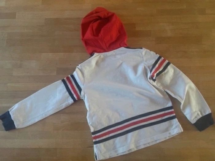 sweat à capuche taz 8/9 ans - photo numéro 2