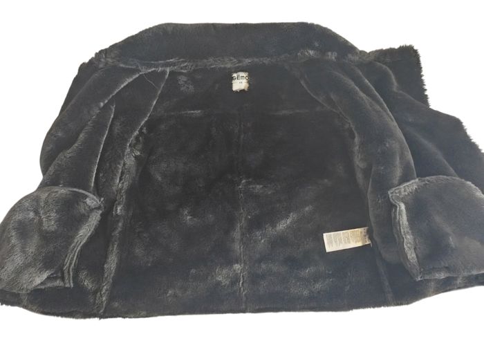 🧥 Veste aviateur noire Gémo taille XS / 34 - photo numéro 3