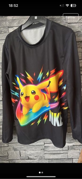 Tee-shirts pikachu