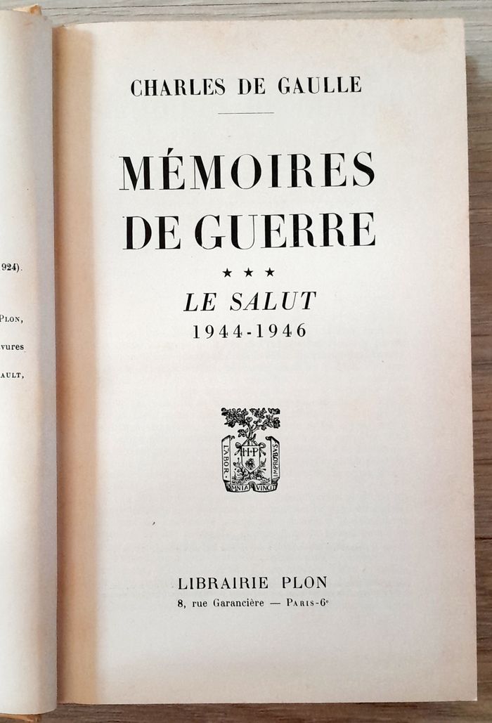mémoires de guerre tome 3 - le salut 1944-1946 - photo numéro 5