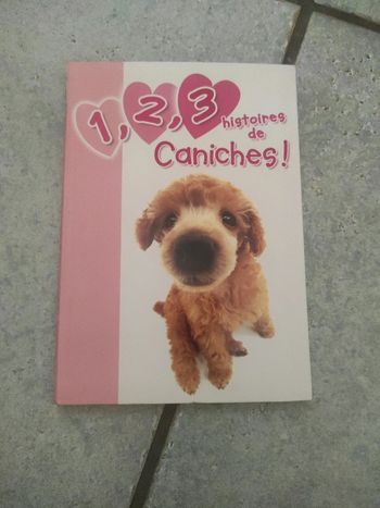1,2,3 histoires de caniches . Livre