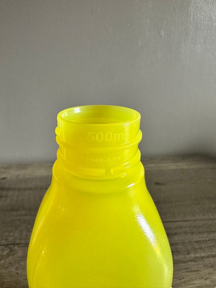 Bouteille jaune Tupperware 500ml - photo numéro 8