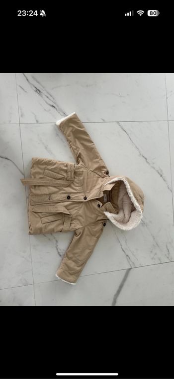Trench beige Mango taille 12/18 mois  en parfait état