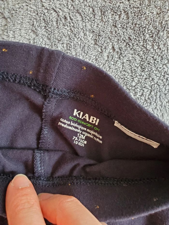 Lot 3 leggings 12 mois - photo numéro 2