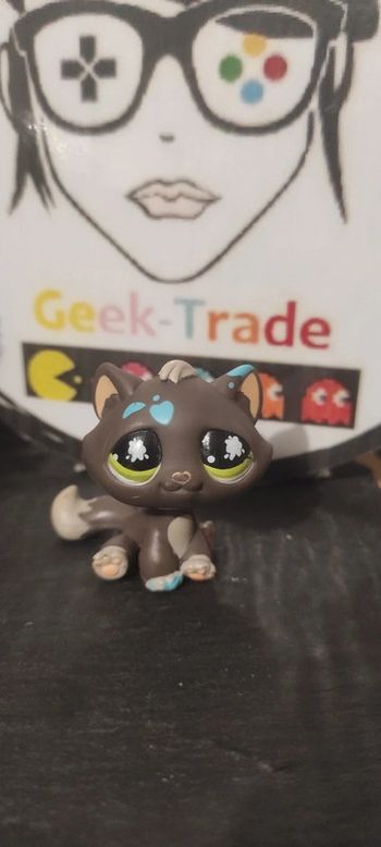 Littlest Petshop Lps Pet Shop Authentic Hasbro Tabby Cat  Chat Gouttière 815