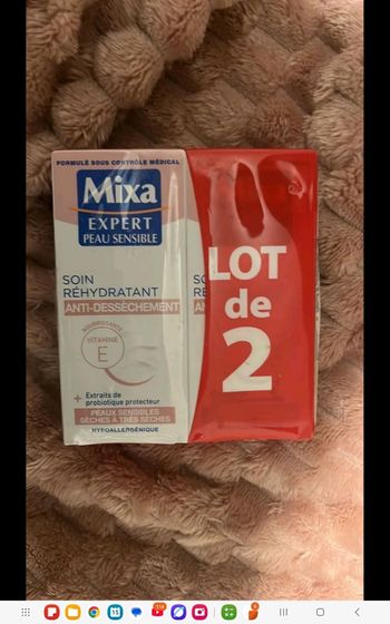 Mixa soin Réhydratant , Anti- Dessèchement