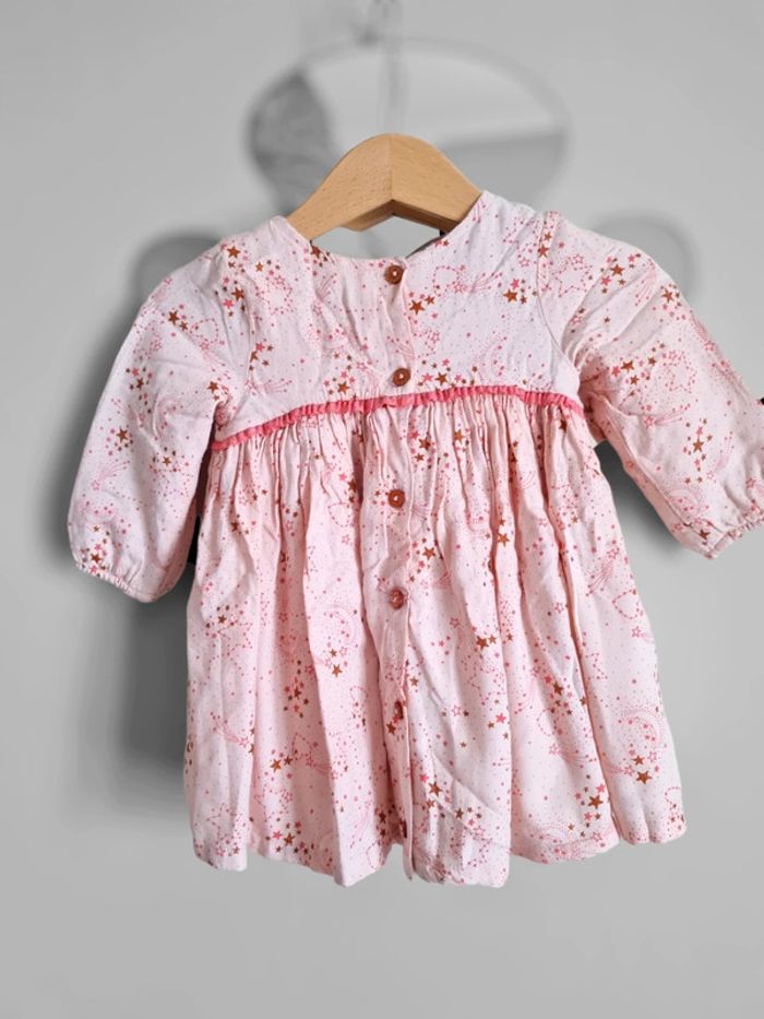 Jolie robe volants manches longues - photo numéro 2