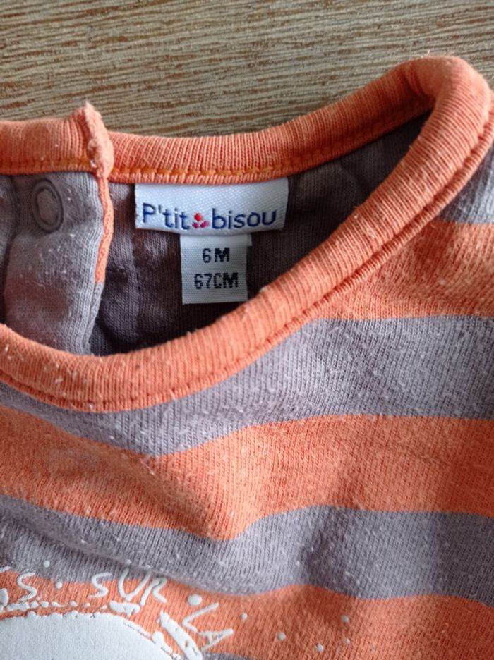 Tees shirt 6 mois - photo numéro 3