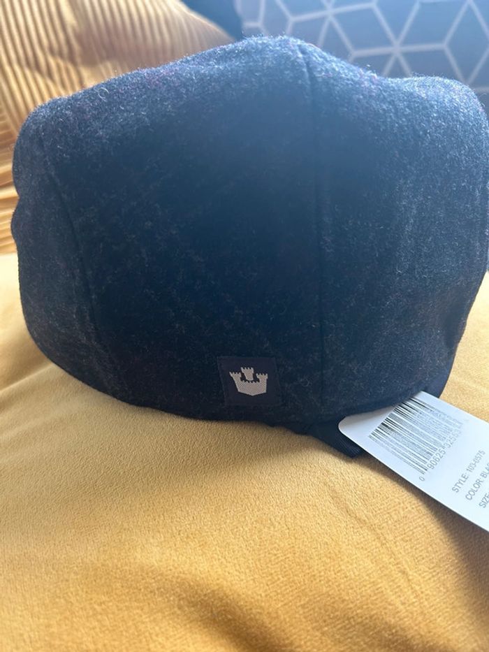 Casquette style béret Goorin bros taille L noir avec motif produit neuf jamais porté avec étiquette - photo numéro 8