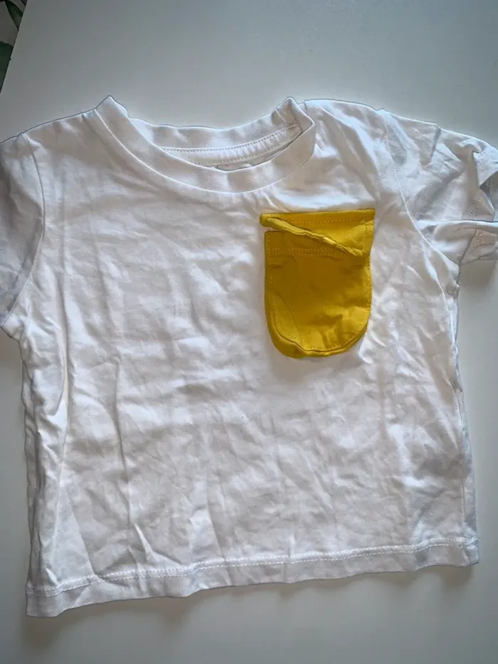 Lot été t-shirt chemise 6 mois - photo numéro 3