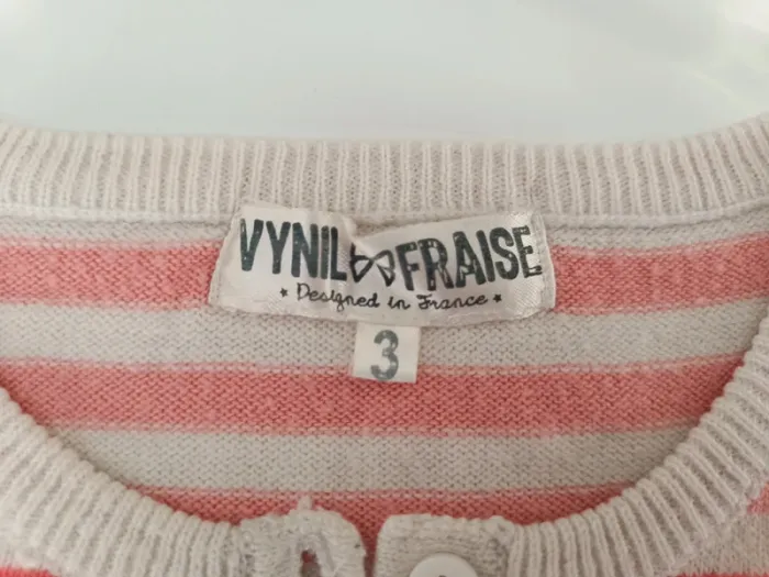 Gilet rayé - photo numéro 3