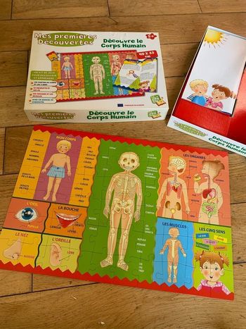 Mes premières découvertes , Puzzle découvre le corps humain
