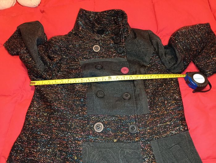 Sublime manteau coloré Rainbow 🌈 taille 44/46 - photo numéro 4