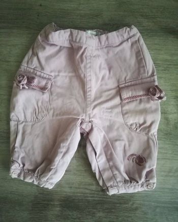Pantalon Obaïbi 3 mois fille