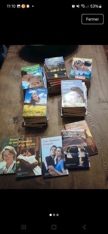 Lot de 55 livres