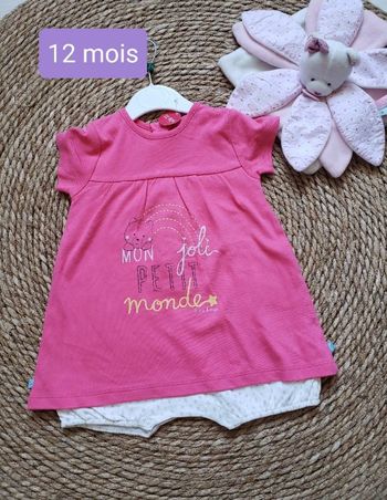 Barboteuse 12 mois neuve