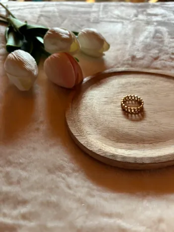 bague avec effet mini anneaux