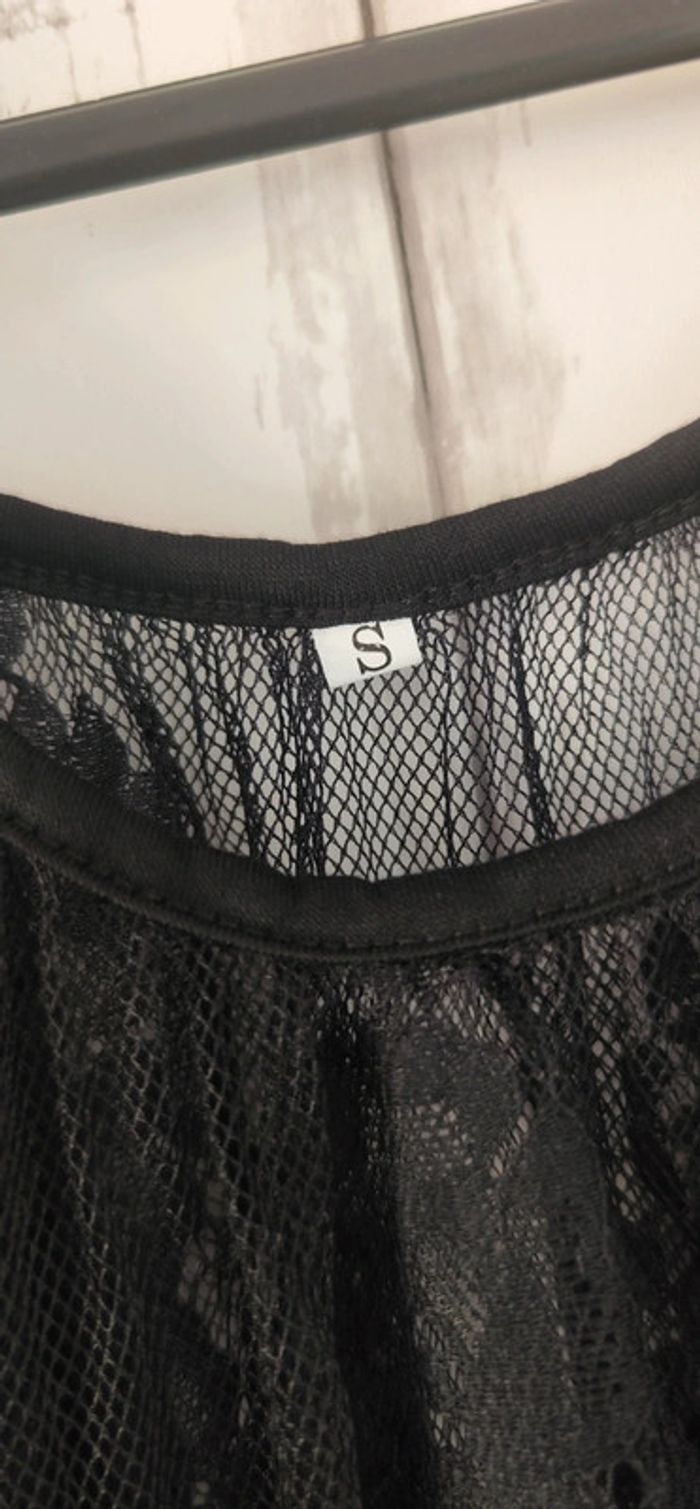 Haut dentelle femme S - photo numéro 4