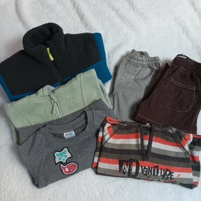Lot 6 vêtements 18 mois garçon