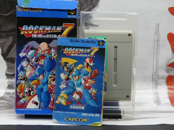 Rockman 7 – Super Famicom Jap – Complet – TBE - photo numéro 6