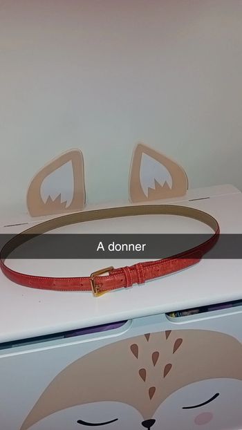 Ceinture femme à donner
